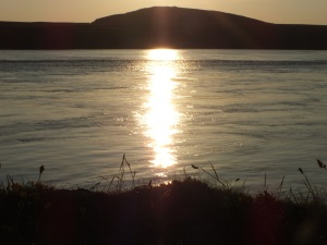 Ramsey Island sunset